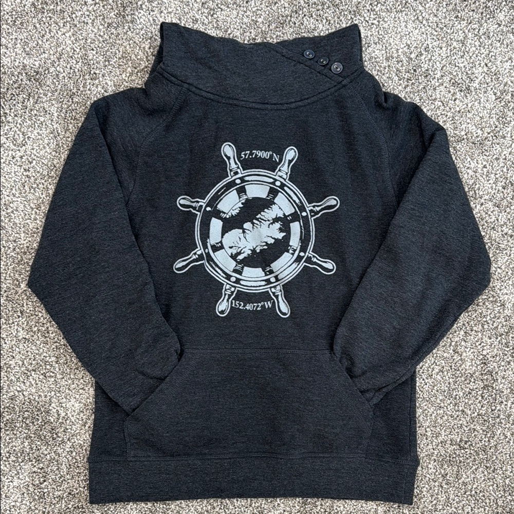 Kodiak Island AK Hoodie ~ Women's Size Medium